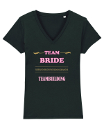Team BRIDE (light) Tricou mânecă scurtă guler V Damă Evoker