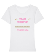 Team BRIDE (light) Tricou mânecă scurtă guler larg fitted Damă Expresser