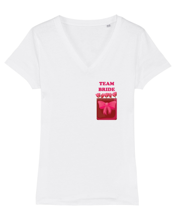 TEAM BRIDE (pocket) White