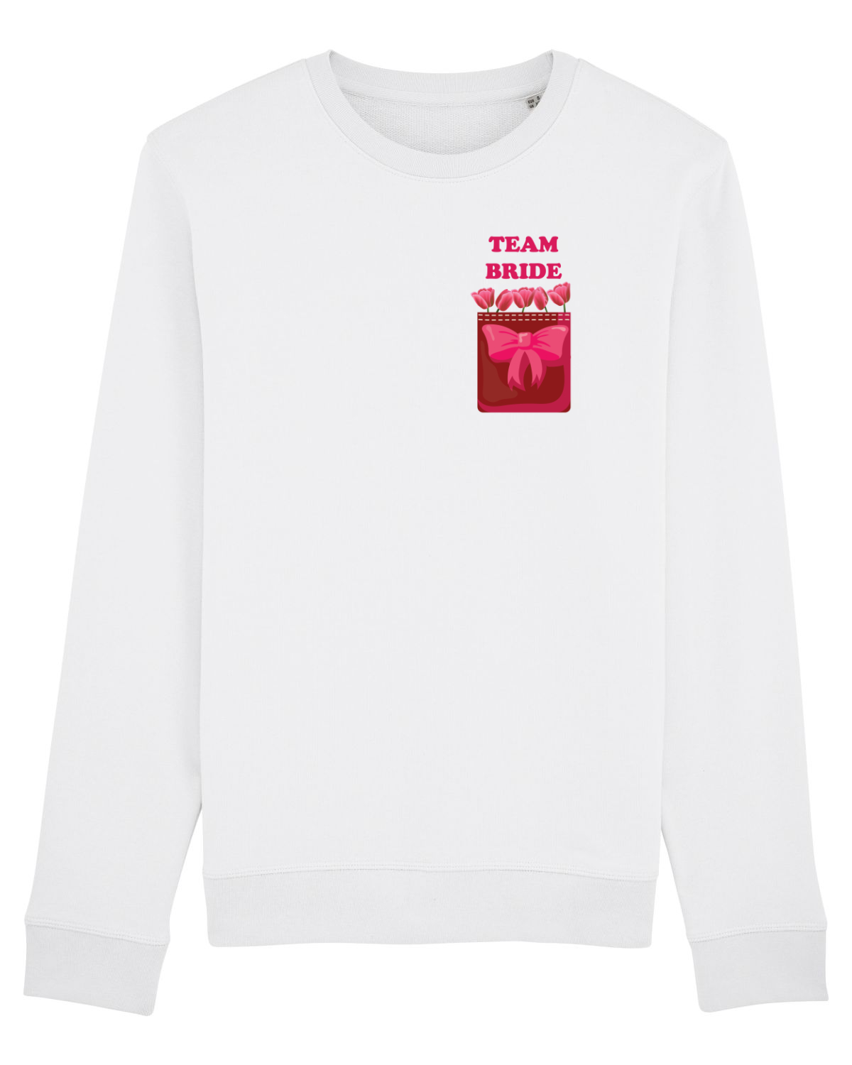 Bluză mânecă lungă Unisex Rise White