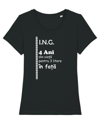 Inginer 4 ani din viață pentru 3 litere în față Black