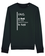 Inginer 4 ani din viață pentru 3 litere în față Bluză mânecă lungă Unisex Rise