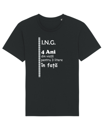 Inginer 4 ani din viață pentru 3 litere în față Black
