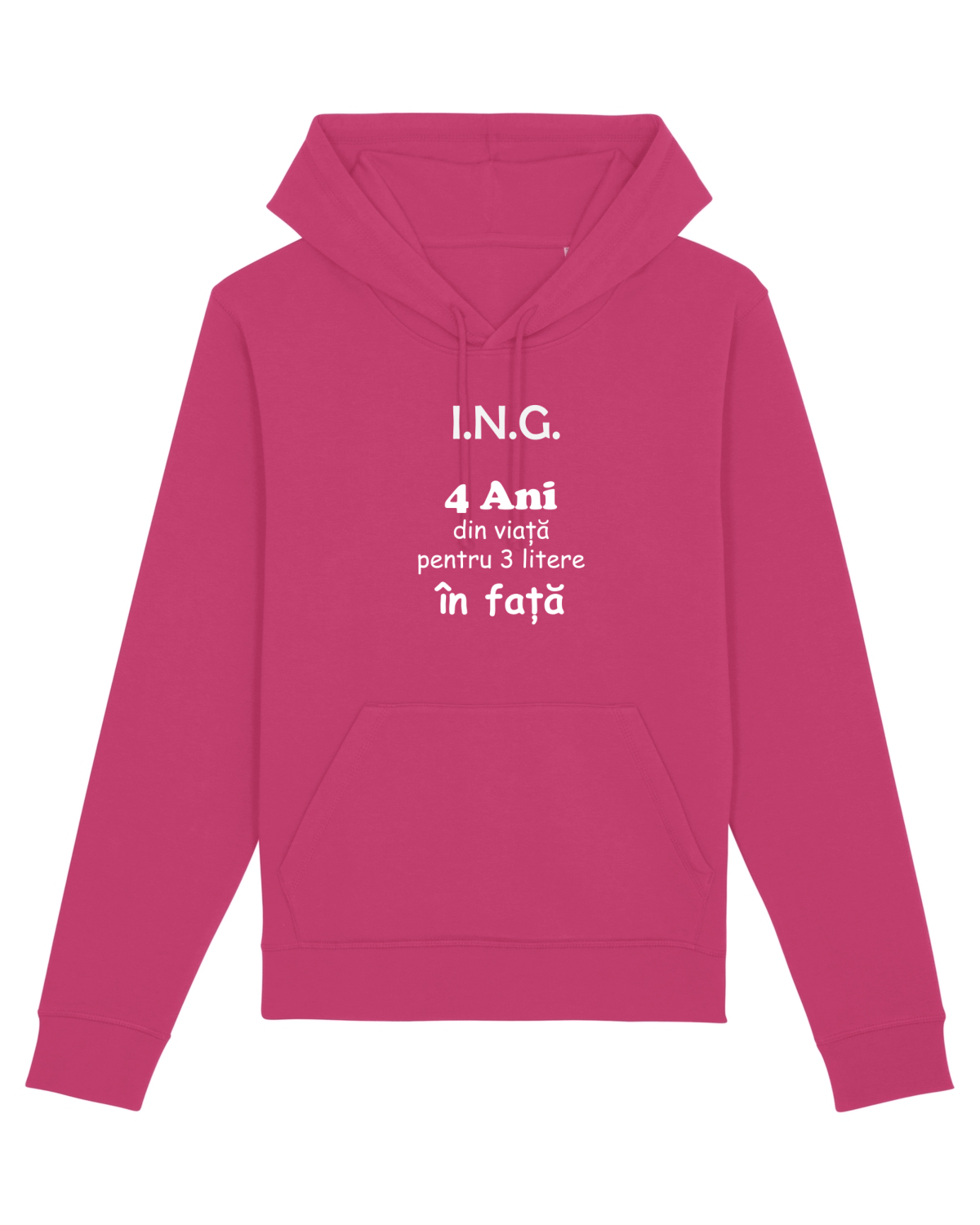Hanorac Unisex Drummer Raspberry