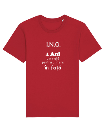 Inginer 4 ani din viață pentru 3 litere în față Red