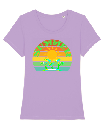 Summer Beach Sunset Lavender Dawn