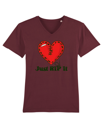 Just Rip It Burgundy
