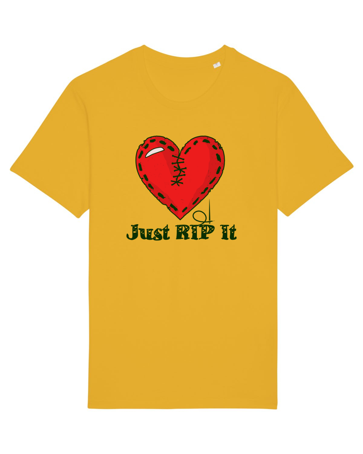 Tricou mânecă scurtă Unisex Rocker Spectra Yellow