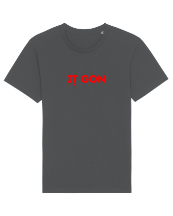 Iț Gon - Tricou Politic Amuzant Presedintele Romaniei Anthracite