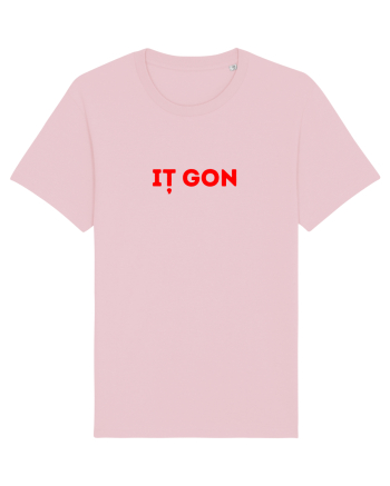Iț Gon - Tricou Politic Amuzant Presedintele Romaniei Cotton Pink