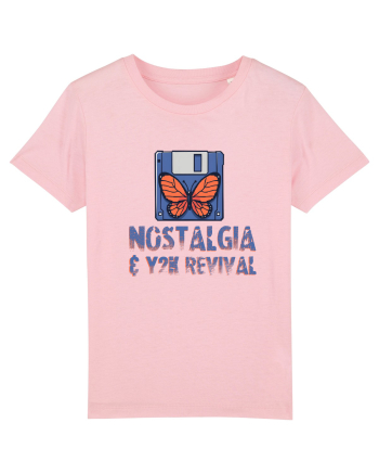 Y2K Throwback Tee Cotton Pink