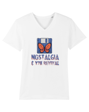 Y2K Throwback Tee White