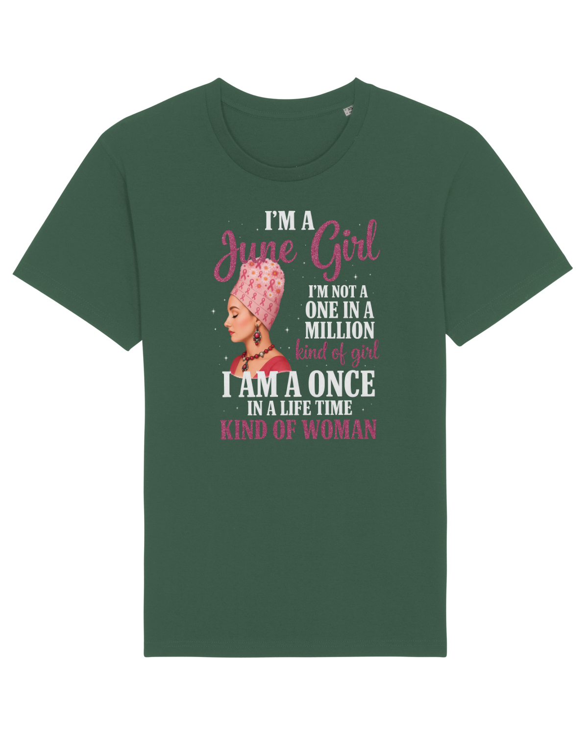Tricou mânecă scurtă Unisex Rocker Bottle Green