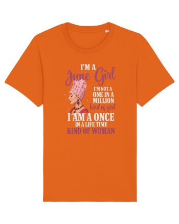 June Girl, Kind Of A Woman Bright Orange