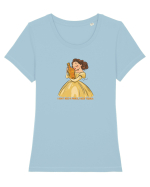 I DON`T NEED A PRINCE, I NEED TEQUILA Tricou mânecă scurtă guler larg fitted Damă Expresser