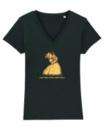 I DON`T NEED A PRINCE, I NEED TEQUILA 2 Tricou mânecă scurtă guler V Damă Evoker