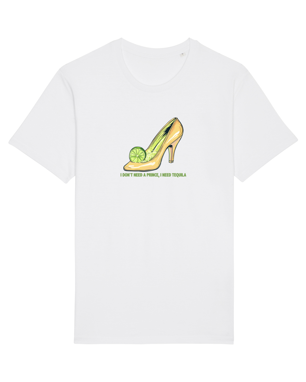 Tricou mânecă scurtă Unisex Rocker White