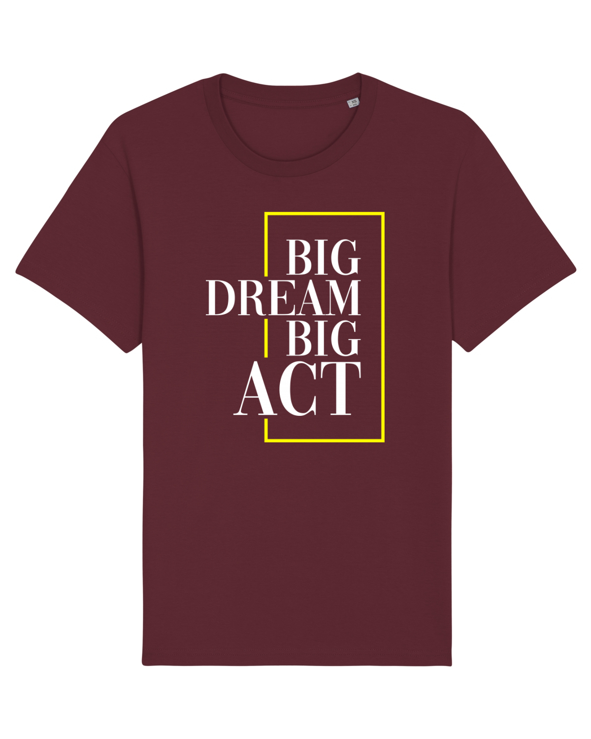 Tricou mânecă scurtă Unisex Rocker Burgundy