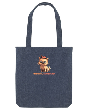 I`M NOT SHORT, I`M CONCENTRATED - POMERANIAN Midnight Blue