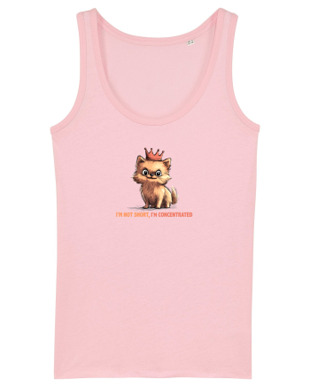 I`M NOT SHORT, I`M CONCENTRATED - POMERANIAN Cotton Pink