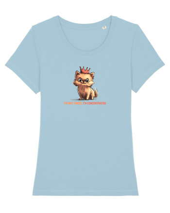 I`M NOT SHORT, I`M CONCENTRATED - POMERANIAN Sky Blue