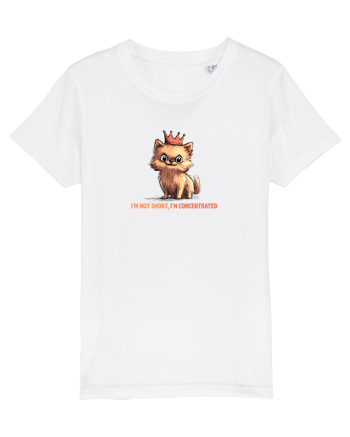 I`M NOT SHORT, I`M CONCENTRATED - POMERANIAN White