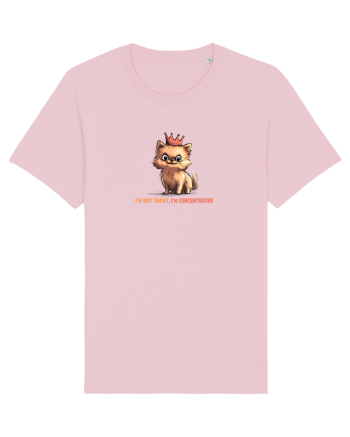 I`M NOT SHORT, I`M CONCENTRATED - POMERANIAN Cotton Pink