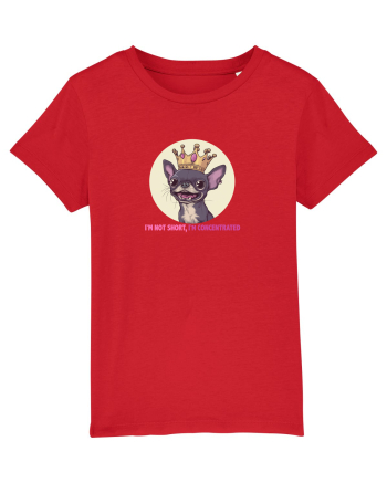 I`M NOT SHORT, I`M CONCENTRATED - CHIHUAHUA 2 Red