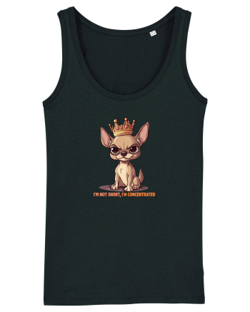 I`M NOT SHORT, I`M CONCENTRATED - CHIHUAHUA 3 Black