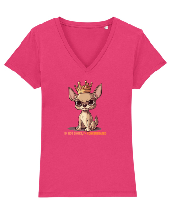 I`M NOT SHORT, I`M CONCENTRATED - CHIHUAHUA 3 Raspberry
