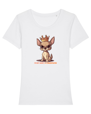 I`M NOT SHORT, I`M CONCENTRATED - CHIHUAHUA 3 White