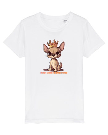 I`M NOT SHORT, I`M CONCENTRATED - CHIHUAHUA 3 White