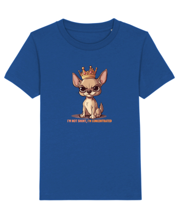 I`M NOT SHORT, I`M CONCENTRATED - CHIHUAHUA 3 Majorelle Blue