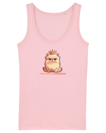 I`M NOT SHORT, I`M CONCENTRATED - POMERANIAN 2 Cotton Pink