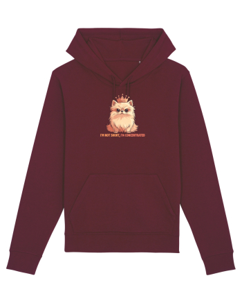 I`M NOT SHORT, I`M CONCENTRATED - POMERANIAN 2 Burgundy