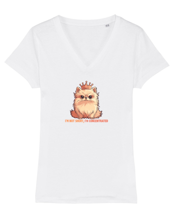 I`M NOT SHORT, I`M CONCENTRATED - POMERANIAN 2 White