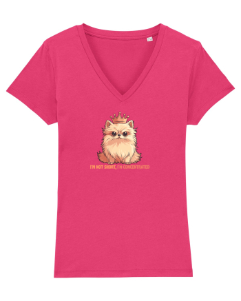 I`M NOT SHORT, I`M CONCENTRATED - POMERANIAN 2 Raspberry