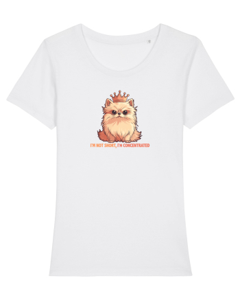 I`M NOT SHORT, I`M CONCENTRATED - POMERANIAN 2 White