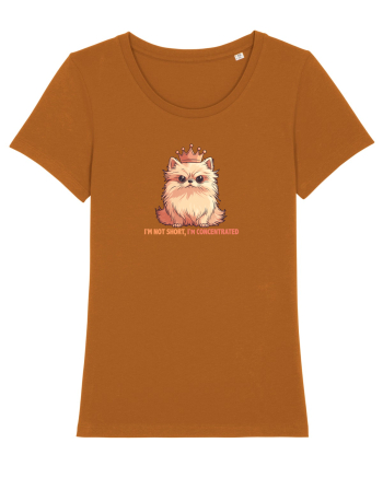 I`M NOT SHORT, I`M CONCENTRATED - POMERANIAN 2 Roasted Orange