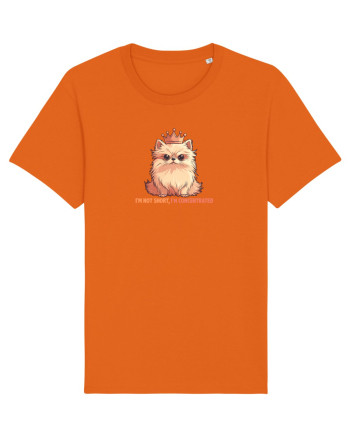 I`M NOT SHORT, I`M CONCENTRATED - POMERANIAN 2 Bright Orange