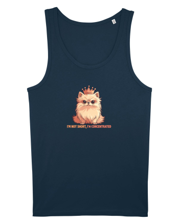 I`M NOT SHORT, I`M CONCENTRATED - POMERANIAN 2 Navy