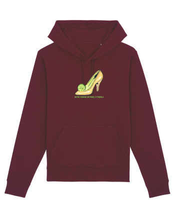 NU IMI TREBUIE UN PRINT, CI TEQUILA - CENUSAREASA Burgundy