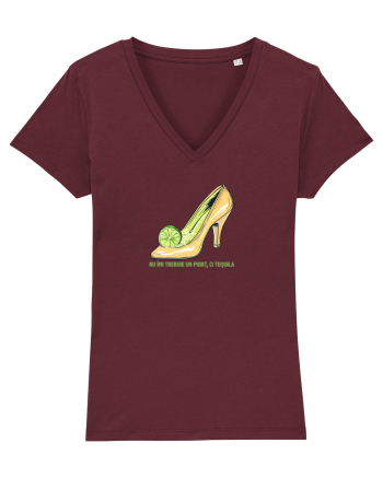 NU IMI TREBUIE UN PRINT, CI TEQUILA - CENUSAREASA Burgundy