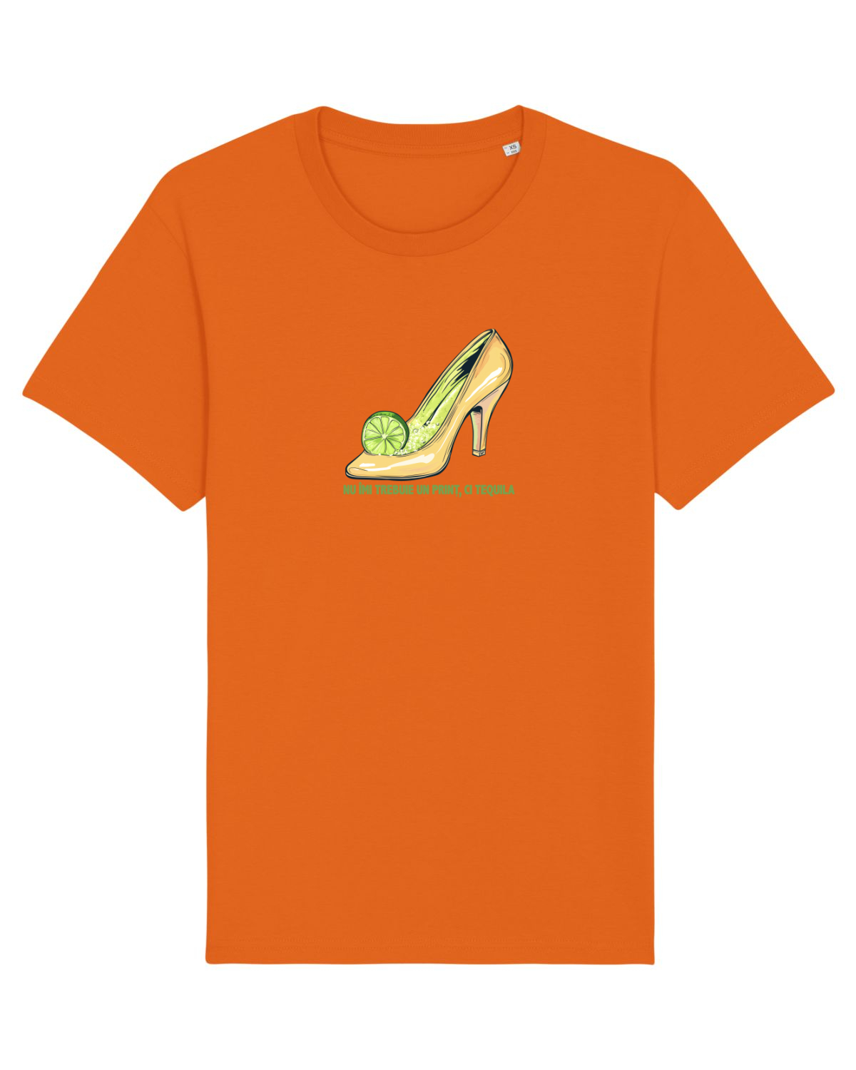 Tricou mânecă scurtă Unisex Rocker Bright Orange