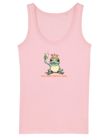 NU IMI TREBUIE O PRINTESA, CI TEQUILA - PRINT BROSCOI Cotton Pink