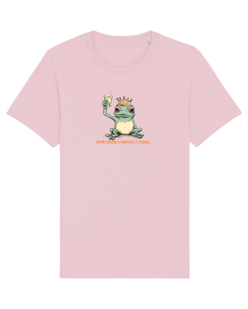 NU IMI TREBUIE O PRINTESA, CI TEQUILA - PRINT BROSCOI Cotton Pink