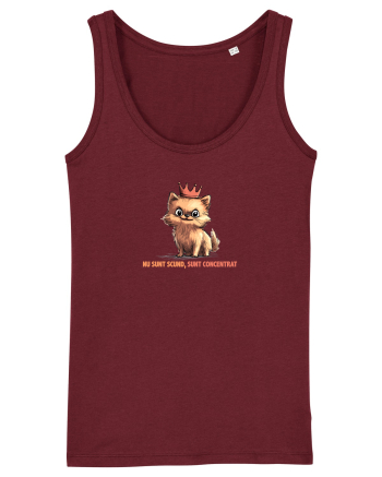NU SUNT SCUND, SUNT CONCENTRAT - POMERANIAN Burgundy