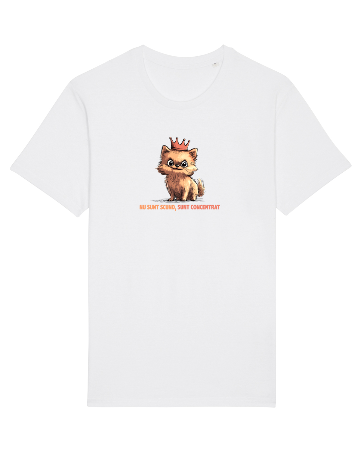 Tricou mânecă scurtă Unisex Rocker White