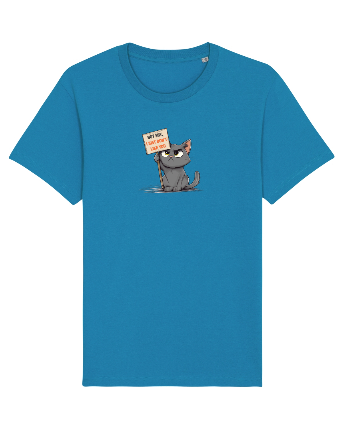Tricou mânecă scurtă Unisex Rocker Azur
