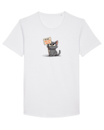 NOT SHY, I JUST DON`T LIKE YOU - PISOI 1 Tricou mânecă scurtă guler larg Bărbat Skater